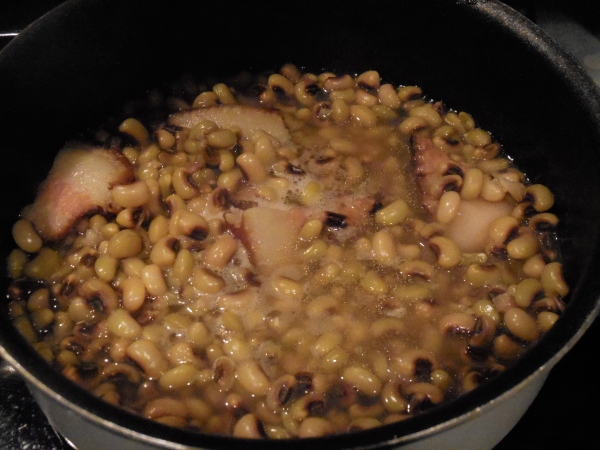 Black-Eyed Peas, Collard Greens, Southern Cooking, New Year's Day